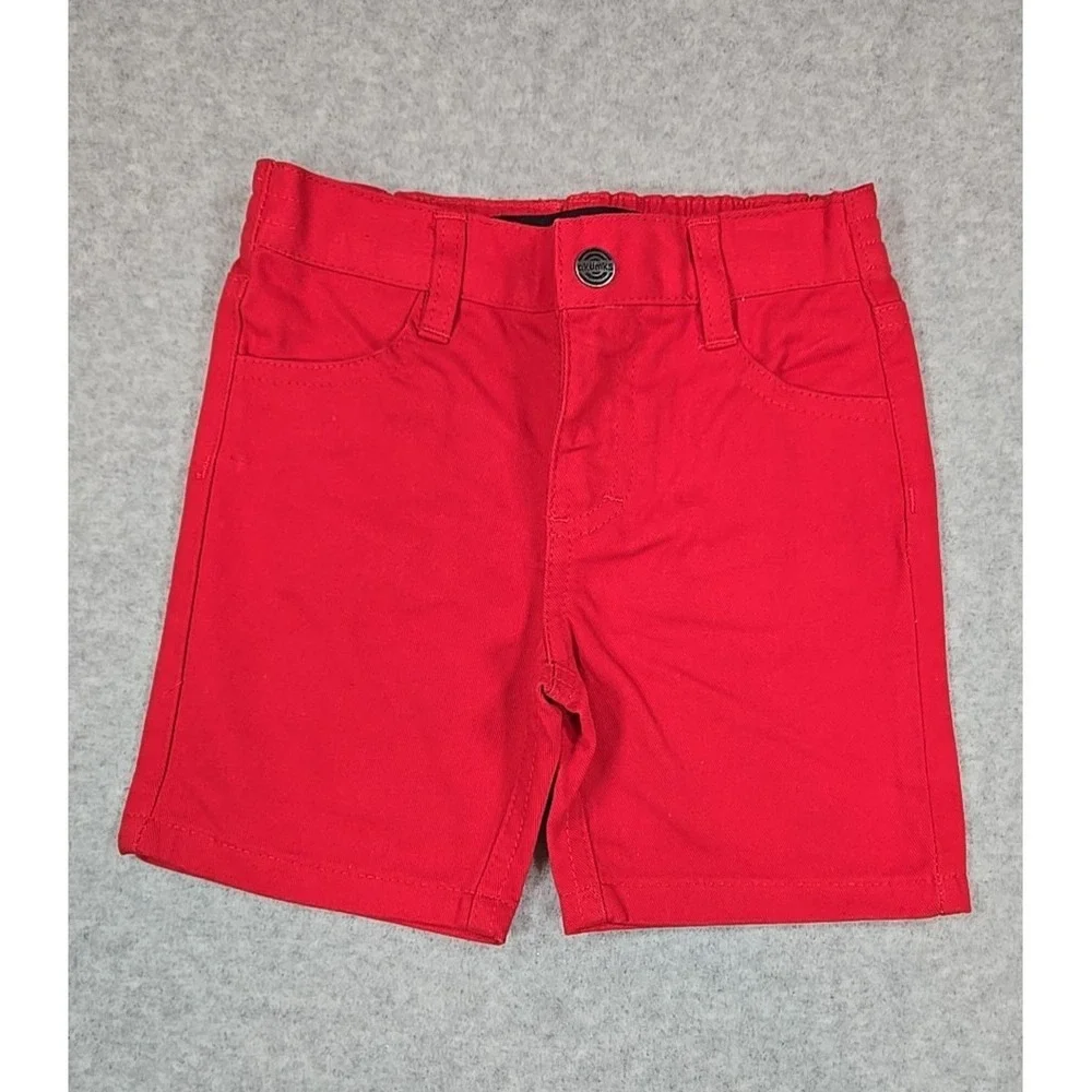 Akademiks Boys Size 18 month Outfit Button‎ Up Shirt Shorts Set Floral Print NWT
